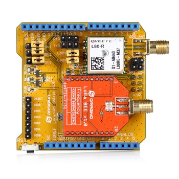 Arduino Shield attēloti GPS un LoRa® tehnoloģiju