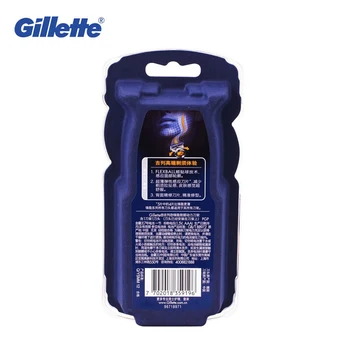 Gillette Fusion Proglide Flexball Jaudas Elektrisko Skūšanās Žiletes Par Zīmolu Vīriešu Skuveklis 1 skuvekli rīkoties ar 1 Asmens Barbeador Masculino
